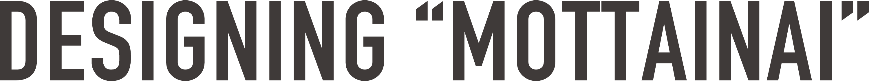 Designing Mottainai