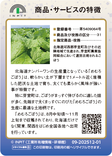 めむろごぼう（裏）